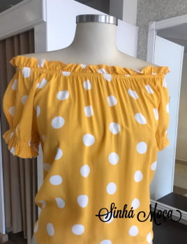 BLUSA POÁ CIGANINHA BLUSA POÁ CIGANINHA