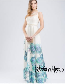 VESTIDO LONGO BUSTO RENDA COZ BORDADO PEROLA VESTIDO LONGO BUSTO RENDA COZ BORDADO PEROLA